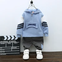 fashion children boys girls cartoon clothing suits baby hoodies pants 2pcssets kids winter clothes toddler tracksuits 0 5 years