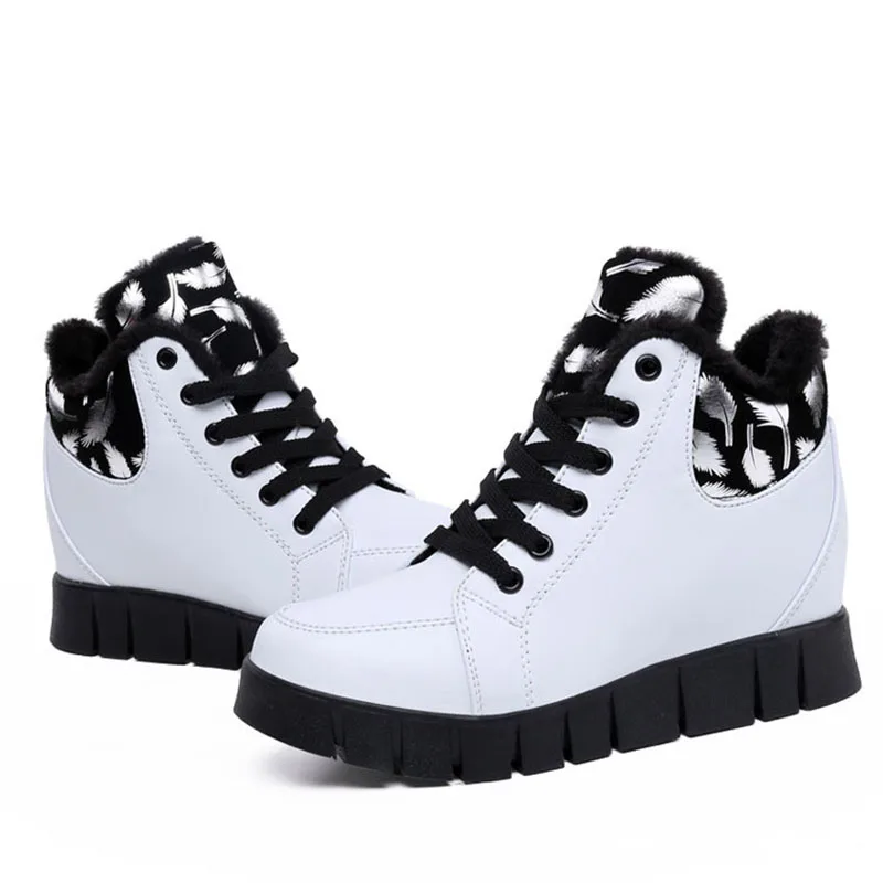 COWCOM осень-зима плюс сохраняют тепло невидимая женская обувь хлопковая