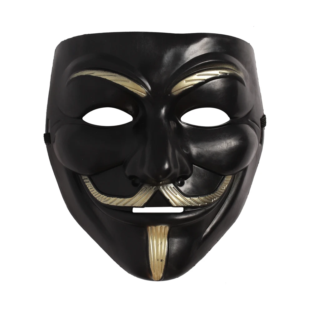 Вечерние маскарадные маски V для Vendetta неизвестных парней Фокс хакер карнавальный
