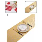 Нежная Рождественская термостойкая скатерть Colorfast, легкая скатерть для стола, легкий уход для вечеринки