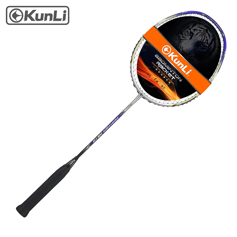 Оригинальная официальная ракетка для бадминтона KUNLI 5U 80 г перо K310 полностью