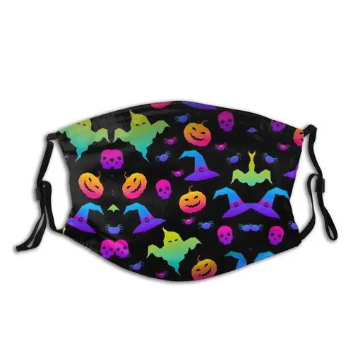 

Стирающаяся оригинальная маска для лица для взрослых, защита для взрослых, черная аниме маска, забавная маска для косплея