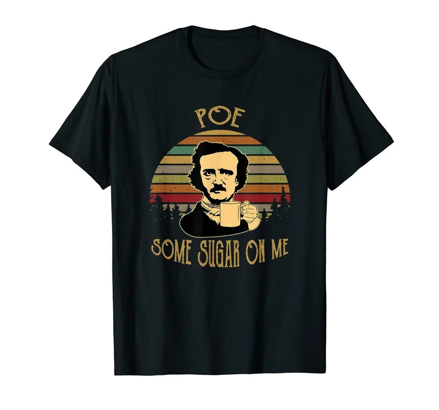 Poe Some Sugar On Me винтажная черная футболка унисекс S-3XL для молодежи среднего возраста