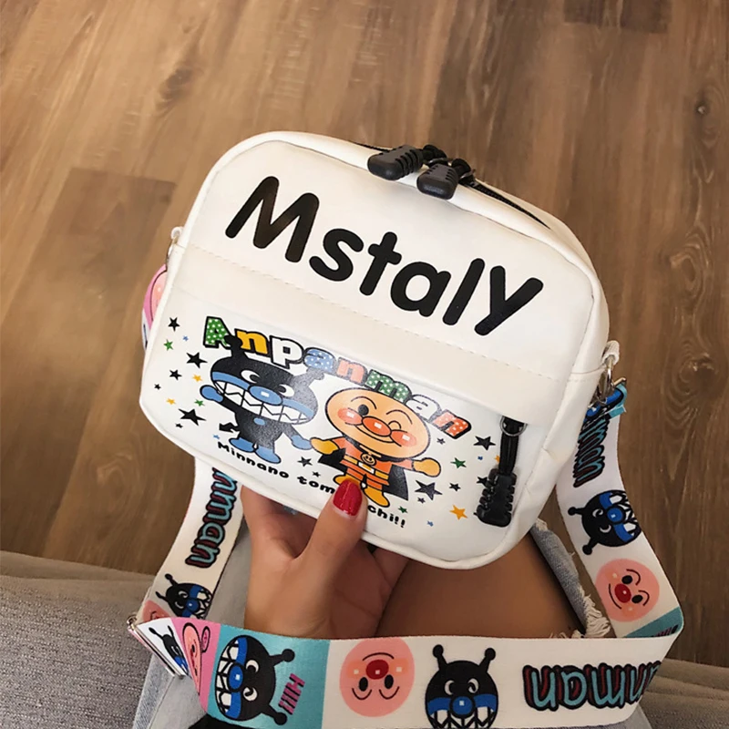 

Bag For Women 2019 Brand New Fashion Crossbody Bags Shoulder Bag Canvas Cartoon Handbags Female Zipper Messenger Bags