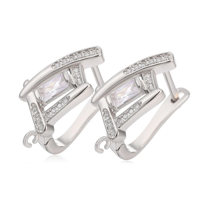 Женские серьги Juya золотистые/Серебристые Крючки ручной работы для рукоделия