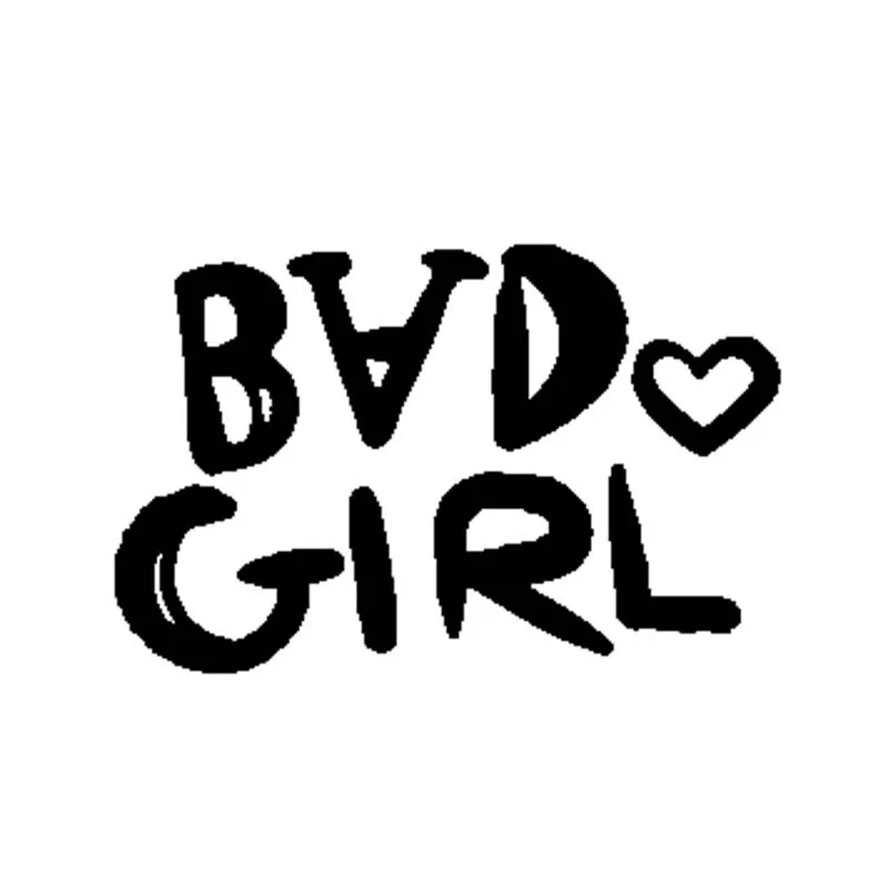 

Interesting Bad Girl Vinyl Car Stickers Decals Styling Window Rear Other Vehicle Car Decorative KK16*10cm