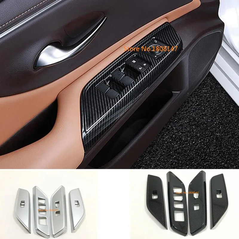 

Car Door Window Glass Switch Button Lift Armrest Handrail Trim Frame For Lexus ES ES200 ES250 ES300 ES350 2018 2019 2020 2021