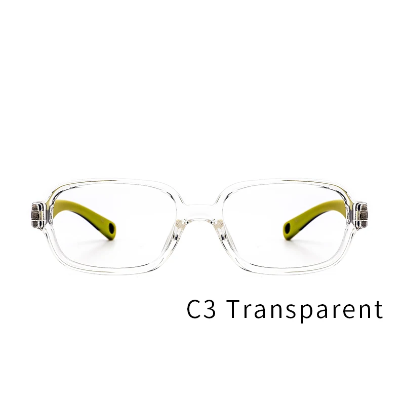 2510C3 Lenspace детская модная оправа для маленького мальчика Гибкая солнечная батарея Высокое качество Цветные оправы для очков с синий красный, прозрачный цвет#2510 - Цвет оправы: 2510C3
