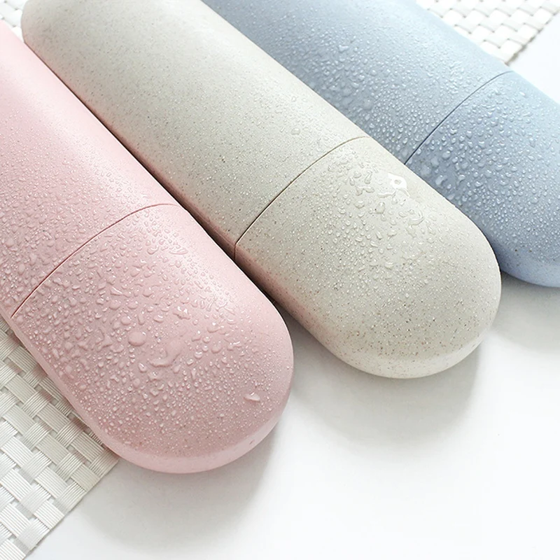 

Portable Toothbrush Cover Holder Outdoor Travel Hiking Camping Toothbrush Cap Case Protect Storage Cute Box