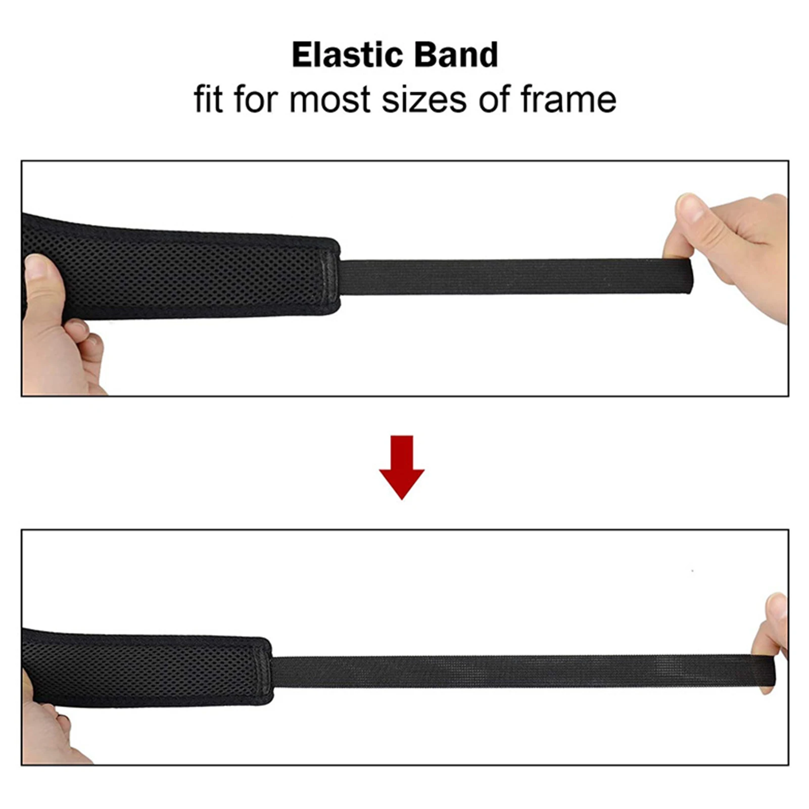 

Bicycle Frame Sweat Cover Guard Sweatband With Training Frame Red Guard Sweat Absorb Bike Double-layer Bike Trainer Sweat Net