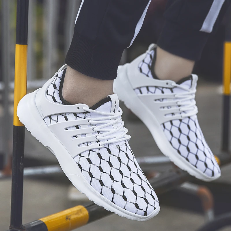 2020 Новая летняя Мужская Уличная обувь для бега chaussure homme спортивные кроссовки