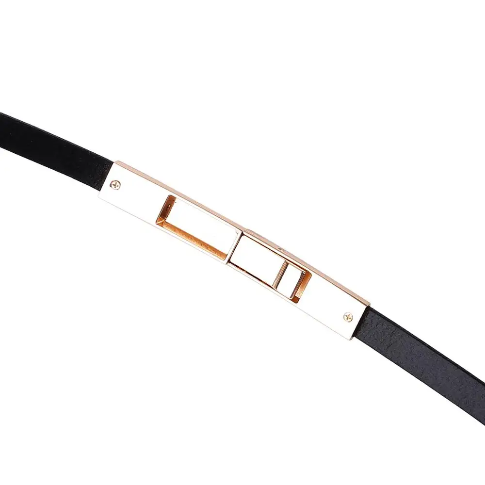 2019 Лидер продаж модные женские ремни кожаная металлическая подвесная Пряжка 1 0