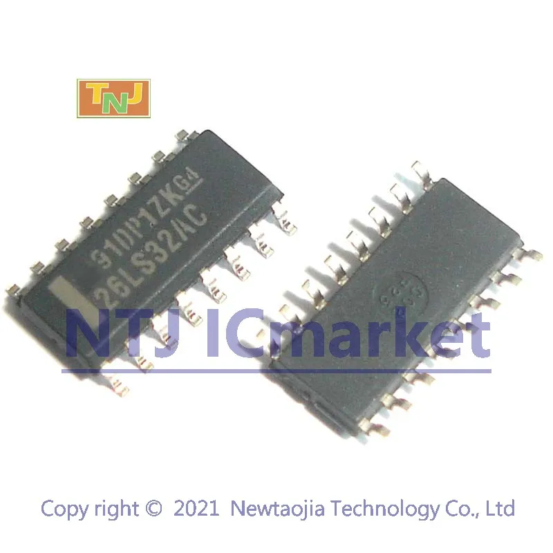 10 шт. AM26LS32ACDR SOP-16 AM26LS32ACD AM26LS32 26LS32AC четыре дифференциальных линии приемника чип IC |