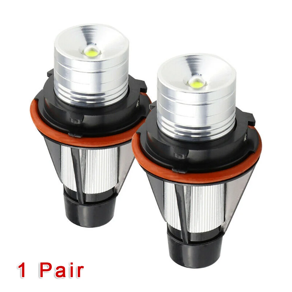 Светодиодсветодиодный гало лампы с ангельскими глазами 6500K 2 шт. для BMW E39 525i 530i 540i