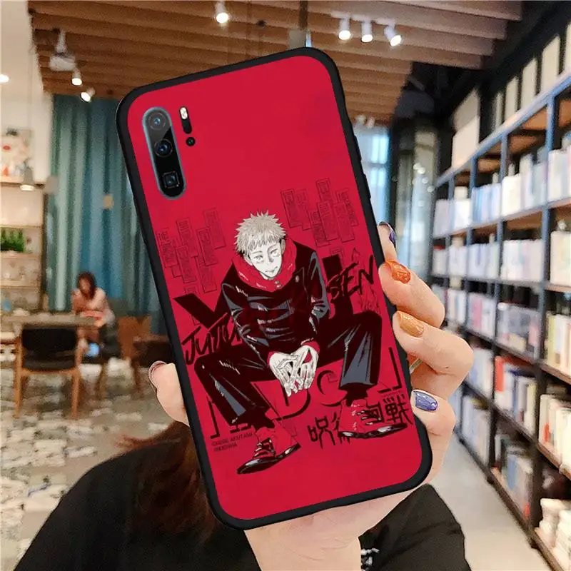 

Jujutsu Kaisen Anime Phone Case For Huawei honor Mate P 9 10 20 30 40 Pro 10i 7 8 a x Lite nova 5t