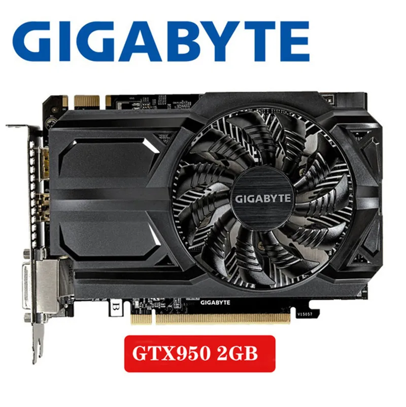 Gigabyte GV N950OC 2GD GT950 2 Гб GTX950 DDR5 128 бит nVIDIA PC настольные графические карты PCI Express 3 0
