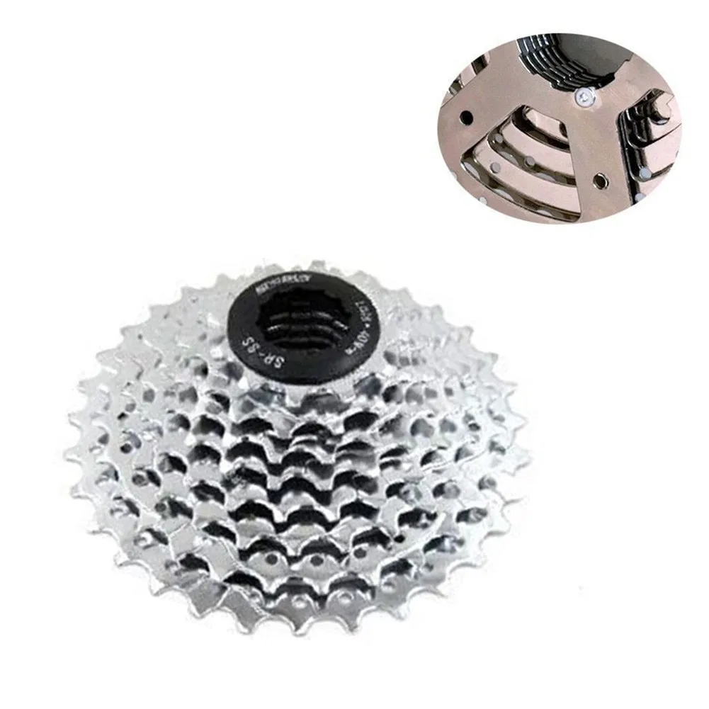 

8 Speed Bicycle Cassette Freewheel Alloy Steel 12-32T Mountain Road Bike Freewheel Sprocket Ultralight Cycling Parts Accessories