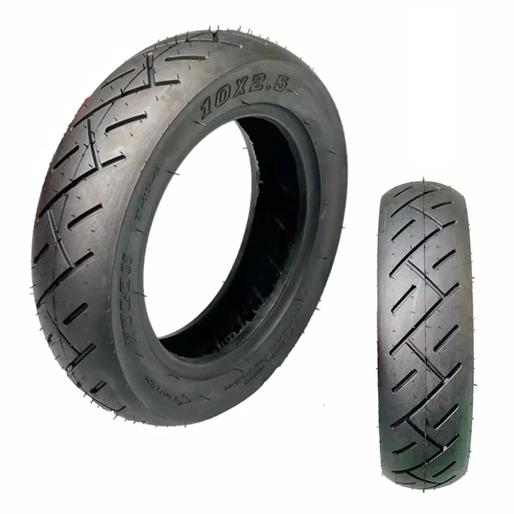 

10X2.50 Electric Scooter Tubeless Thickened Tires 10*2.50 Vacuum Wheel Shock-absorbing Scooter Replacement Tyre Part Accessories