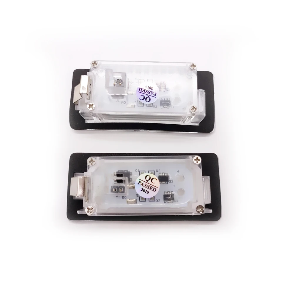 2 шт. для Audi A1 A4 A5 A6 A7 Q5 RS5 TTS VW Golf Passat Seat Skoda Белый светодиодный номерной знак