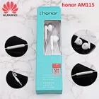 Наушники-вкладыши Huawei Honor AM115 с разъемом 3,5 мм, проводной контроллер для Huawei P10 P9 P8 Mate9 Honor 8