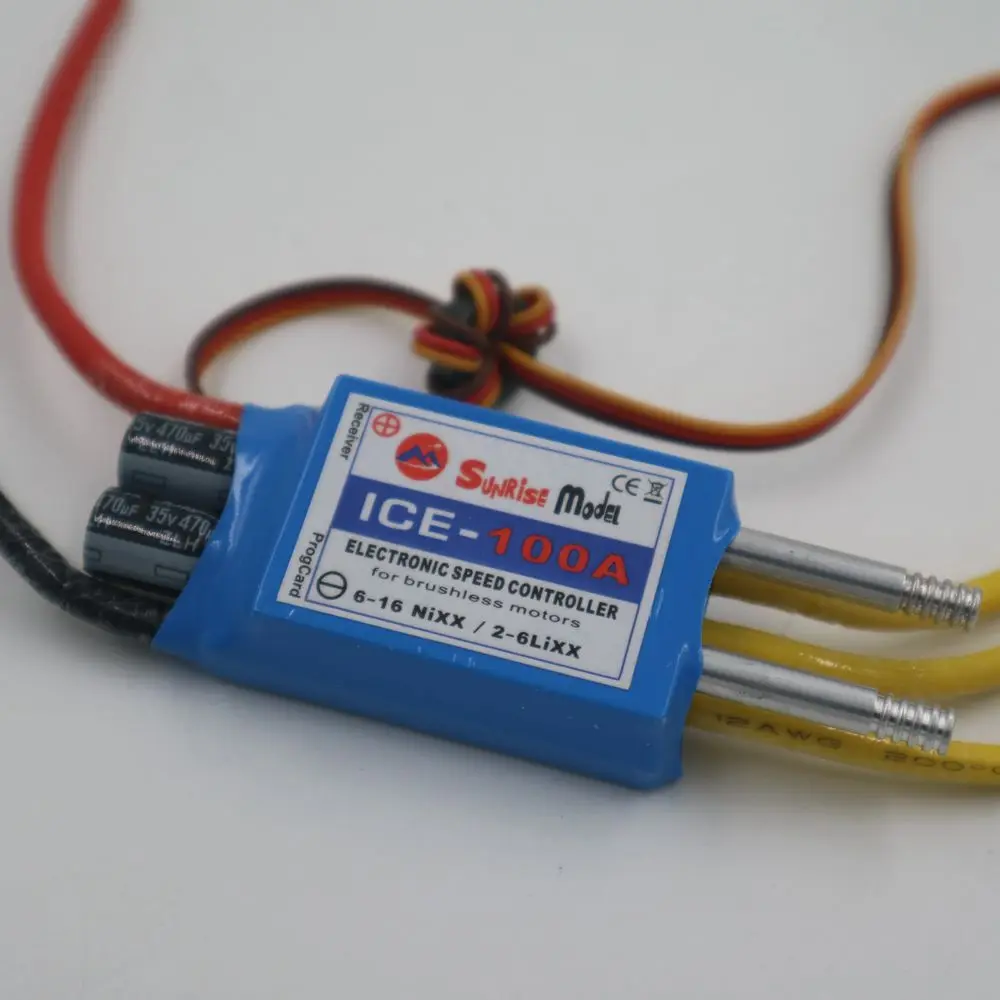 Sunrise ICE NAVY серия 100A SBEC электрический регулятор скорости ESC для RC лодки | Игрушки и
