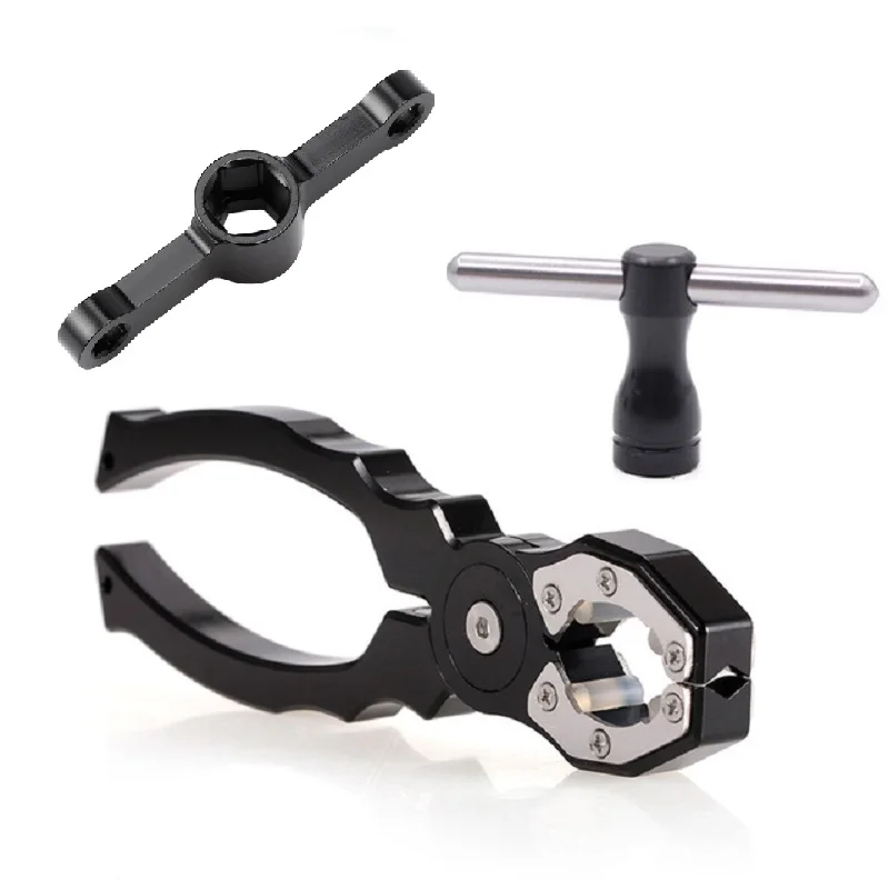 

M3 M4 M5 Lock Nuts Props Adapter 2204 Motor Bullet Cap Quick Cap / Propeller Removal Tool Motor Grip Plier RC FPV Racing Drone