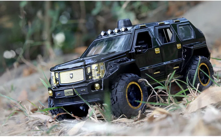 

1:24 G.PATTON Car Model Alloy Car Die Cast Toy Car Model Pull Back Children's Toy Collectibles 006