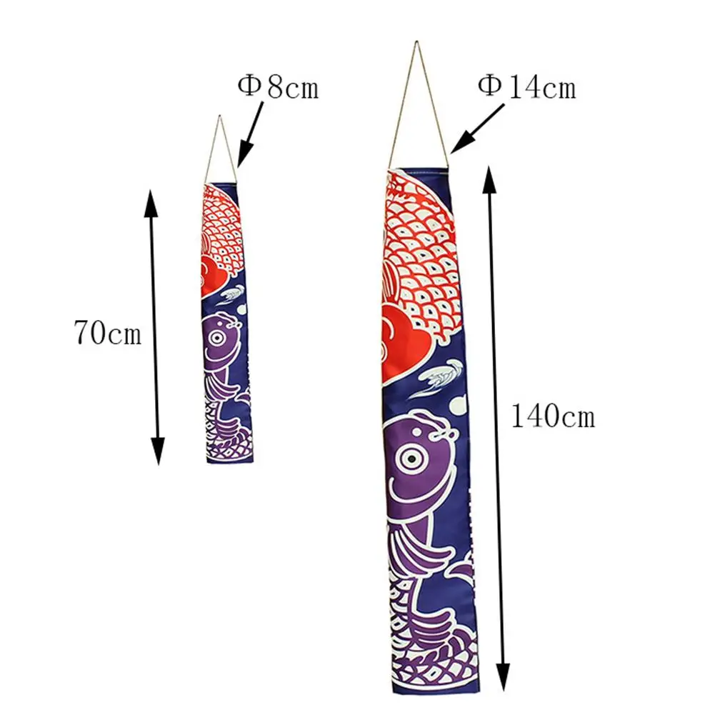 

Japanese Nobori Koinobori Carp Streamer Windsock Fish Flag Kite Restaurant Decor