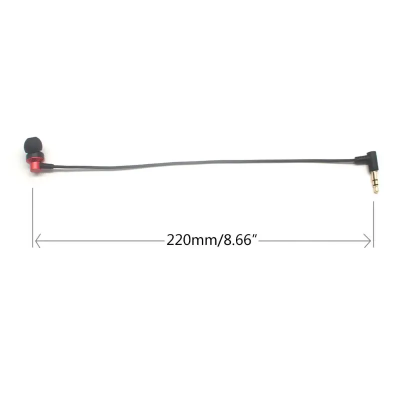 Черные 22 см Игровые наушники-вкладыши для путешествий легкие проводные наушники