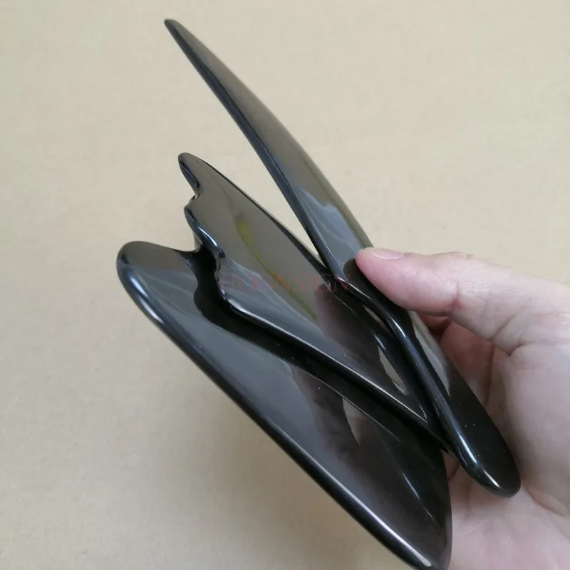 Гуаша Рог натуральные бычьи рожки Массажная тарелка для спины лица тела