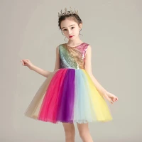girls in summer dress elegant party princess tulle baby girl lace dress up at the wedding dress