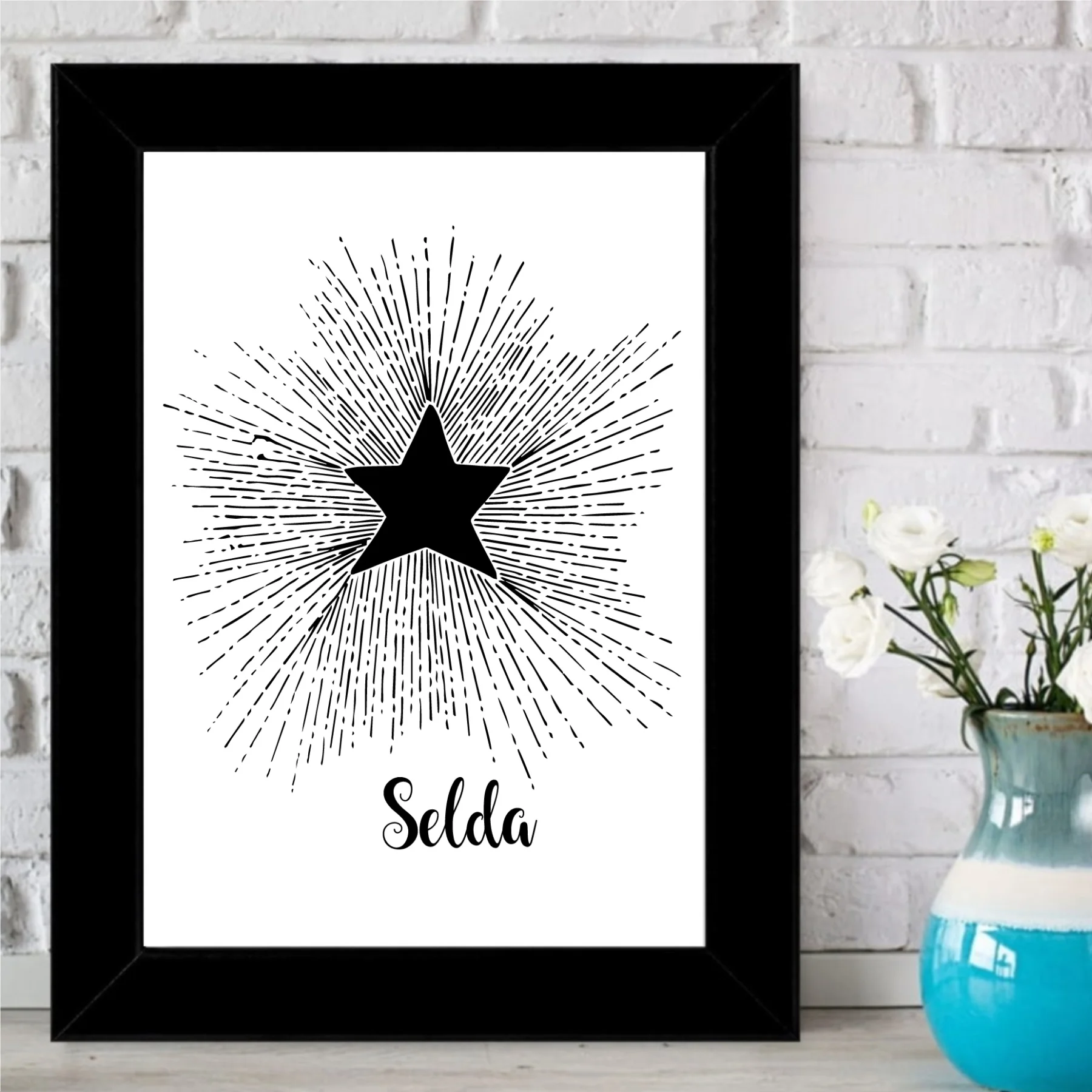 

Индивидуальная дизайнерская оправа со звездами-71