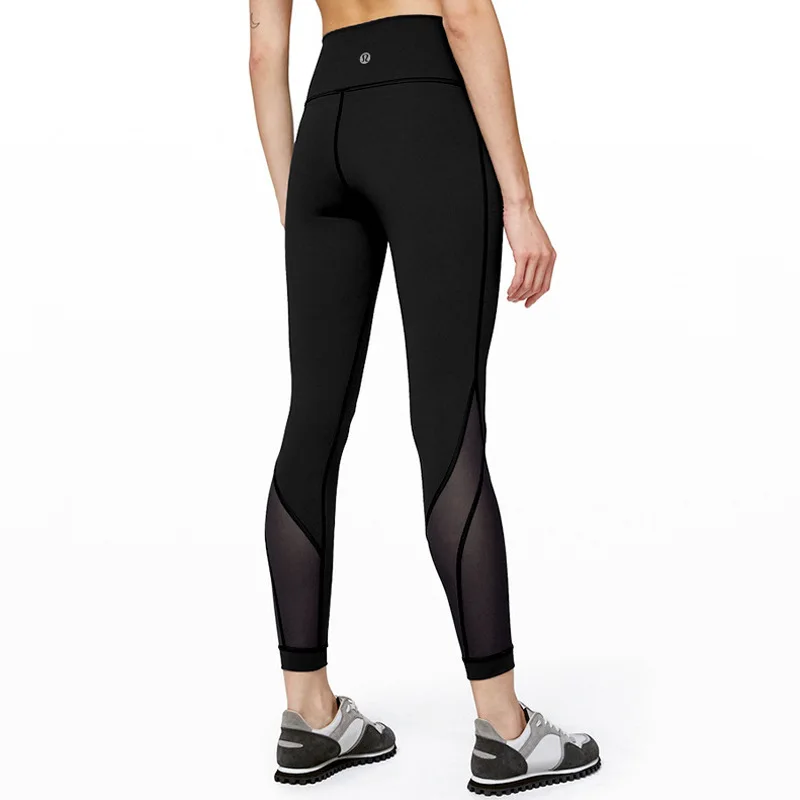 

Celebrity Style Yoga Pants Bare Sense Foot Mouth Gauze Breathable Quick-Dry Skin-Friendly Fabric Fitness Pants