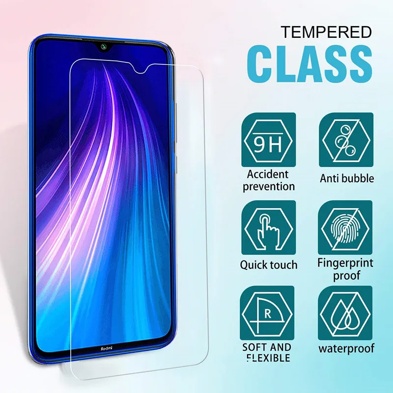 2 шт. Защитное стекло для экрана Xiaomi Redmi 7A 8A Note 7 закаленное 8 Pro защитная пленка