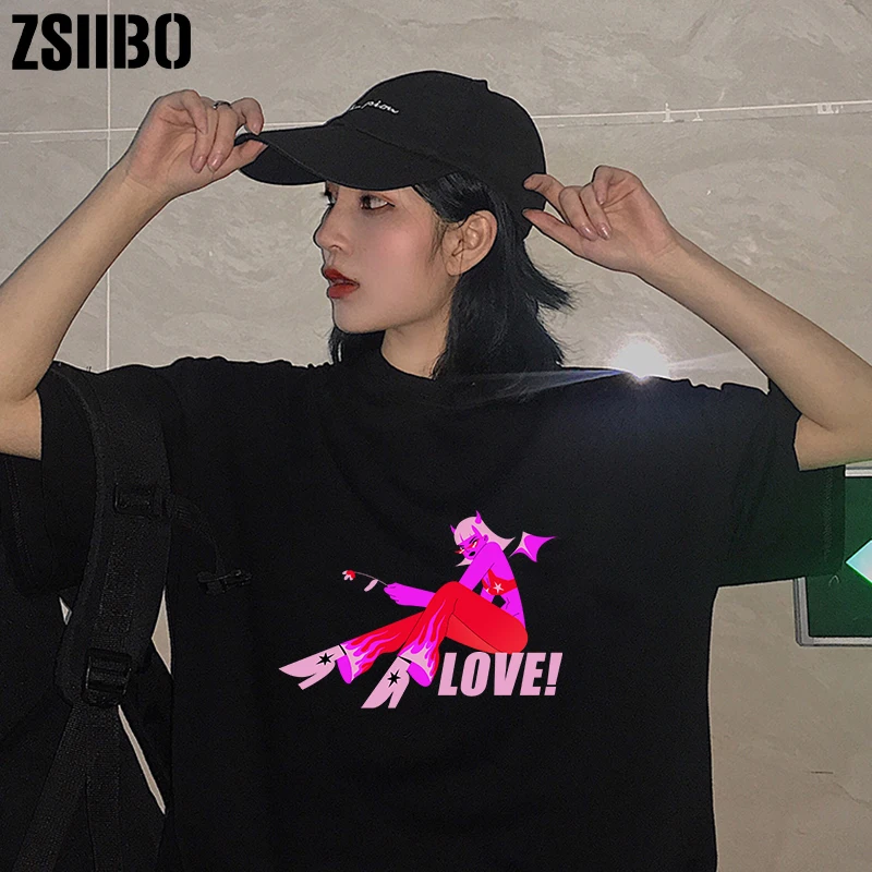 Женские рубашки футболки топы одежда Джерси с коротким рукавом милая Прямая