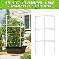 tomato cage vegetable trellis plant cage tomato cages for garden easy to install multifunctional plant cage1
