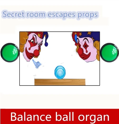 

real life games escape room props Balance ball unlock organ props puzzle for escape room escape room game