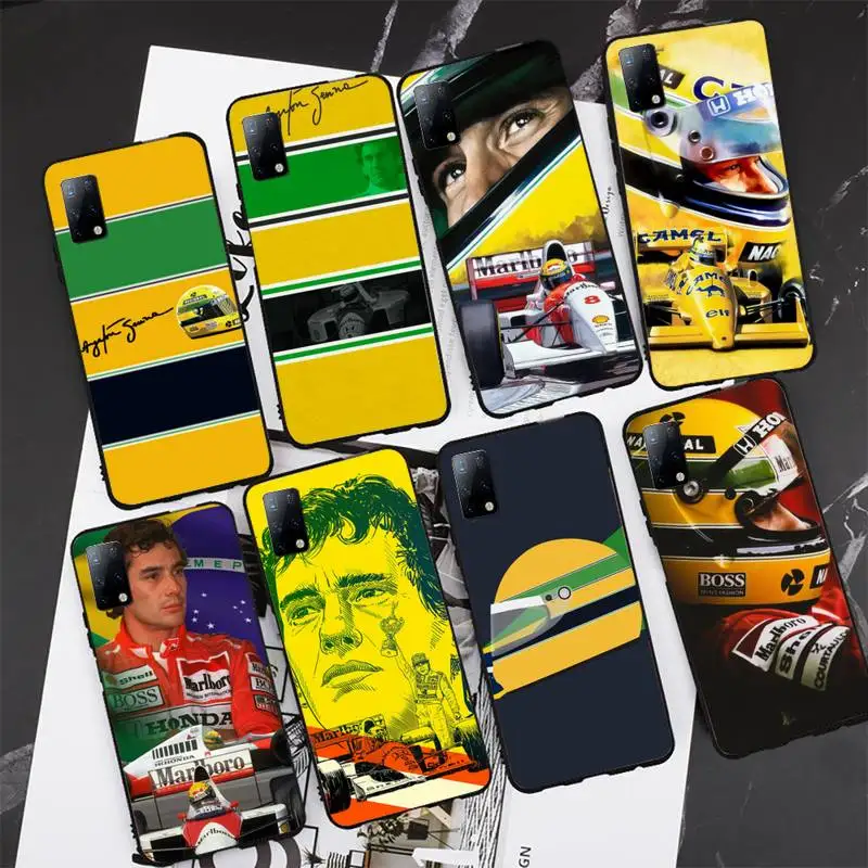 

Racing Ayrton Senna Phone Case for Samsung A71 A80 A91 A01 A02 A11 A12 A21S A31 A32 A20E M10 M11 M20 M30 M31 M31S M21 cover