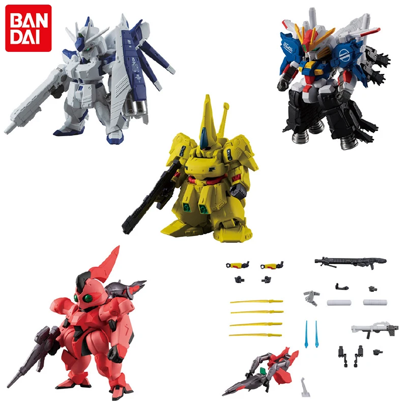 

5Pcs Bandai Newest Gundam Fw Converge Plus 02 Anime Pvc Action Toy Collection Figure Kids Toys for Boys