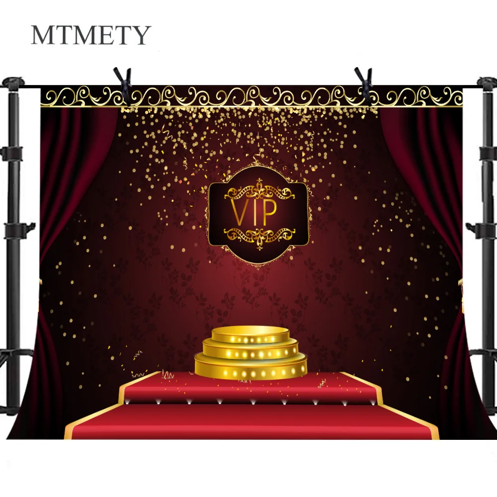 MTMETY Роскошный VIP фон для фотосъемки Королевская корона черный Голливуд фото фон детская игрушка в ванную декор для выпускного вечера