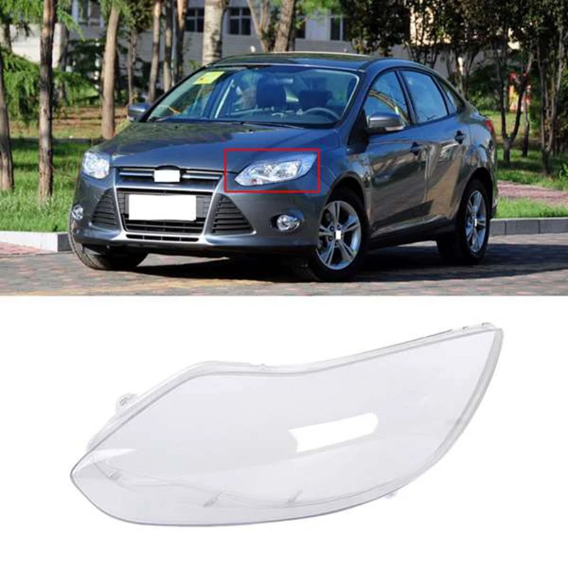 

Car Front Headlight Lampshade Lamp Protector Trim for Ford Focus 2012-2015