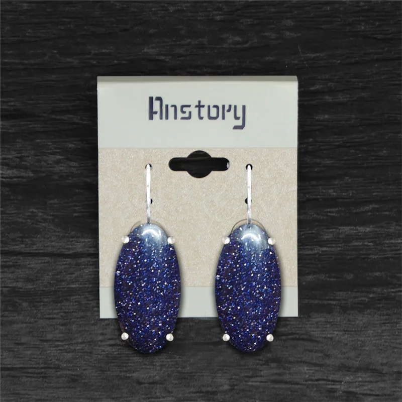 Женские серьги с блестками в форме глаза подвеской виде когтя из настоящего