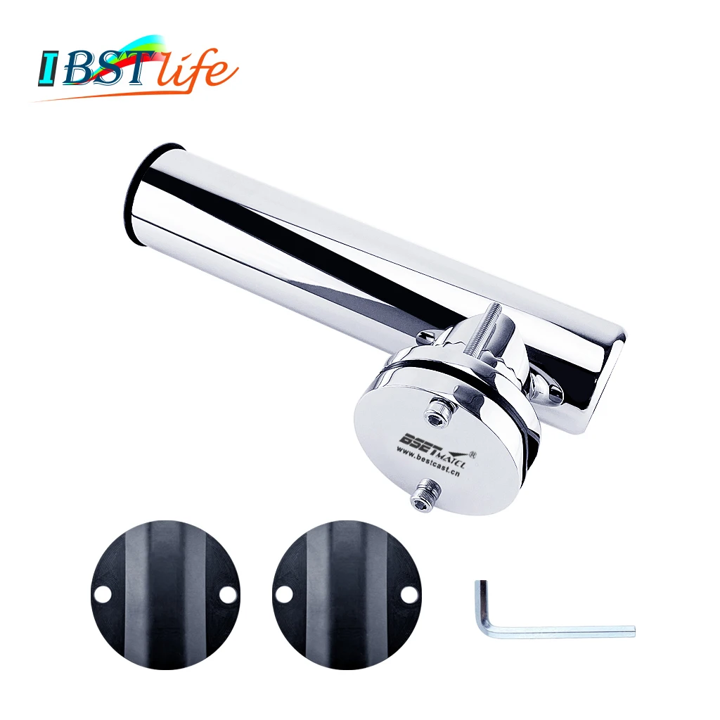 

Стойка для удочки из нержавеющей стали 316, держатель для крепления на рельсах, опора для стойки, опора для рельсов от 25 до 51 мм, Аксессуары для морской лодки