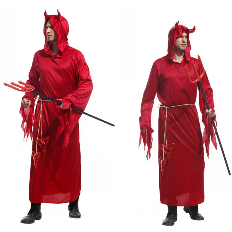 Костюм для косплея на Хэллоуин взрослых маскарадные сценические костюмы демон