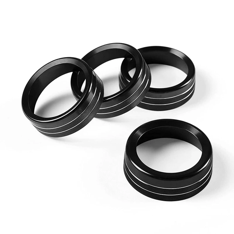 

For Toyota Tacoma Air Conditioner AC Switch Audio CD Button Knob Cover Trim for Toyota Tacoma 2016 -2021(Black)