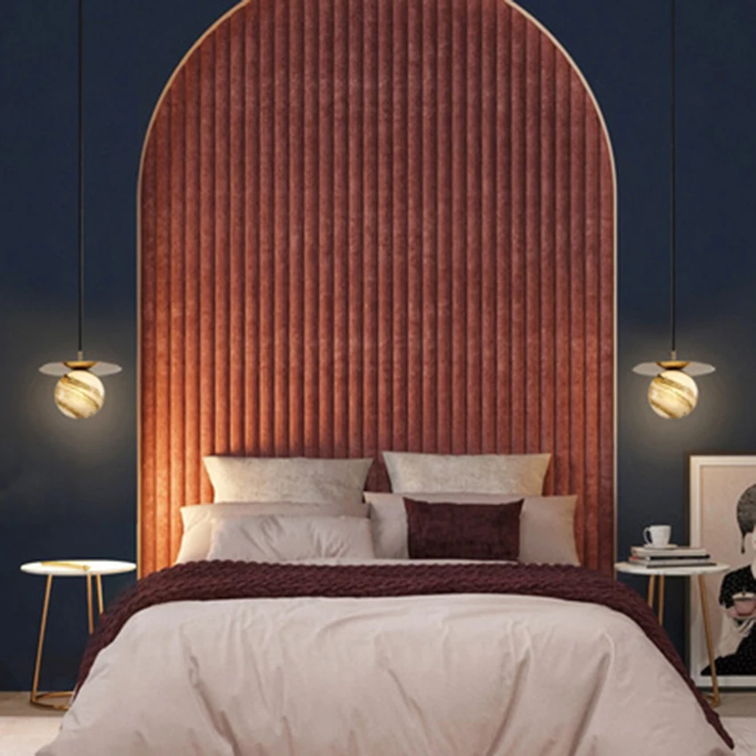 Скандинавские светодиодные подвесные светильники с изображением планеты