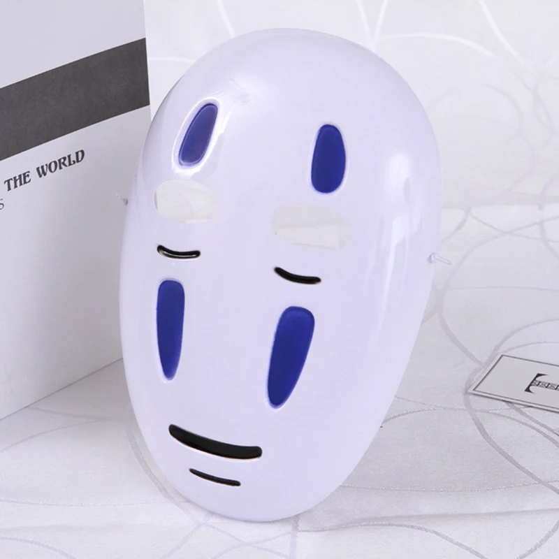 Японская аниме маска без лица из ПВХ для карнавала Хэллоуина ghiвеликолепная