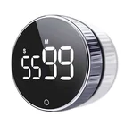 СВЕТОДИОДНЫЙ цифровой кухонный таймер для приготовления пищи и душа, учебный секундомер, будильник, магнитные электронные часы для приготовления пищи, таймер обратного отсчета времени