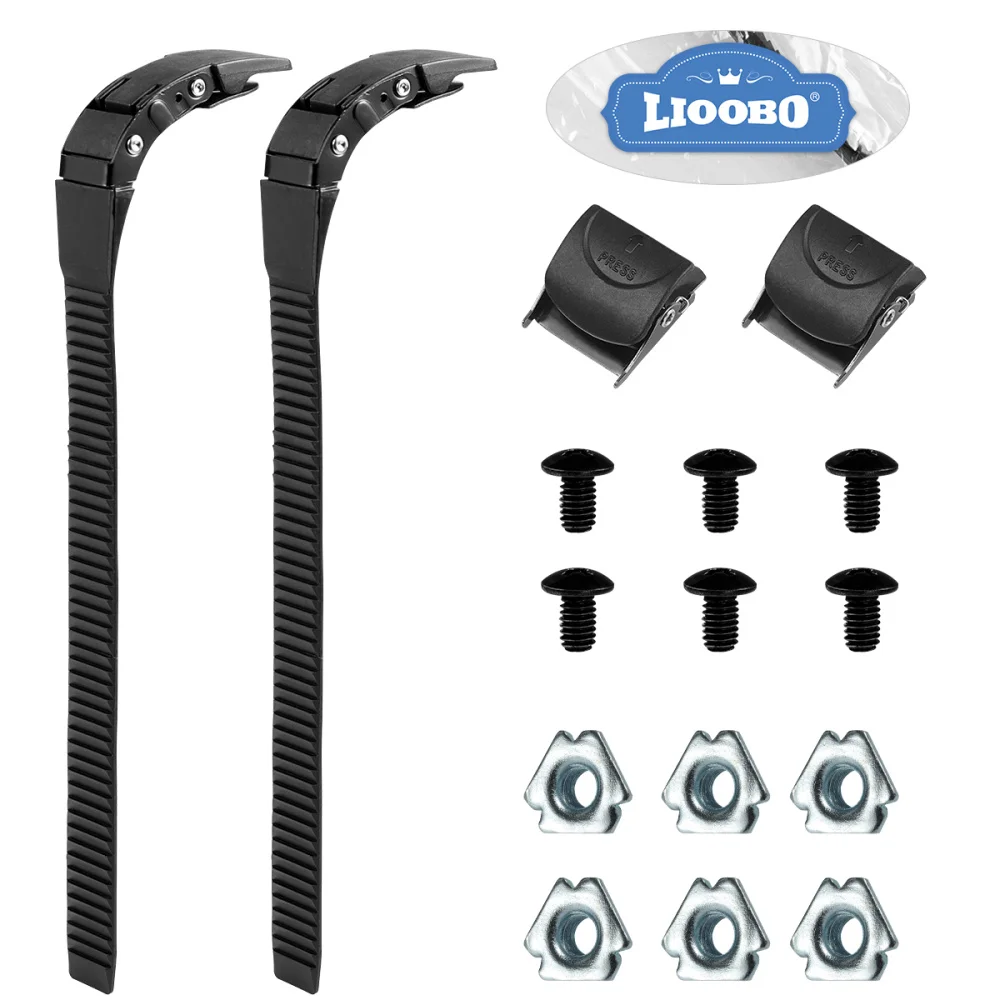 

LIOOBO 2 Set Universal Buckle Strap Set Accessories Roller Skates Use Buckle Strap Roller Shoes Supplies