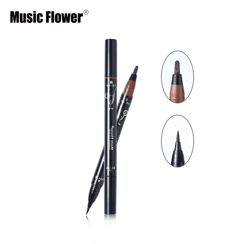 Фирменный набор для макияжа с музыкальными цветами жидкая подводка глаз двойным